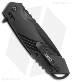 CRKT Directive Tanto Liner Lock Knife (3.6" Black) 1062 7 CRKT Directive Tanto Liner Lock Knife (3.6" Black) 1062 -Cutting Edge Cutlery Knives Store CRKT directive tanto black 1062 BHQ 51808 er side