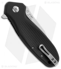 CRKT Ken Onion Hi Jinx Z Frame Lock Knife Black GFN (3.25" Satin) K281KXP -Cutting Edge Cutlery Knives Store CRKT hi jinx Z K281KXP BHQ 51832 er side