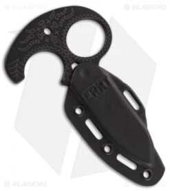 CRKT Tecpatl "Forged By War" Fixed Blade Push Dagger (3.3" Black) 2261 7 CRKT Tecpatl "Forged By War" Fixed Blade Push Dagger (3.3" Black) 2261 -Cutting Edge Cutlery Knives Store CRKT tecpatl 2261 BHQ 51820 er sheath
