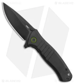 CRKT Schwarz Dextro Liner Lock Knife Black G10 (3.18" Black)