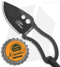 CRKT Doug Ritter RSK Mk5 Survival Fixed Blade Knife (1.8" Black) DRMK5K 9 CRKT Doug Ritter RSK Mk5 Survival Fixed Blade Knife (1.8" Black) DRMK5K -Cutting Edge Cutlery Knives Store Doug Ritter RSK MK5 Black BHQ 121203 jr bottlecap