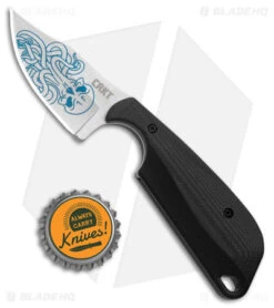 Flytanium Black G-10 + CRKT Folts Minimalist Cthulhu (2.25" Satin) -Cutting Edge Cutlery Knives Store Flytanium Black G 10 CRKT Folts Minimalist Cthulhu Bowie SW BHQ 174420 jr bottlecap