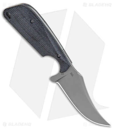 Flytanium Black Micarta + CRKT Folts Minimalist Persian Knife (2.25" Satin) 4 Flytanium Black Micarta + CRKT Folts Minimalist Persian Knife (2.25" Satin) - Image 2