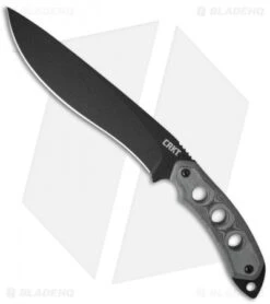 CRKT KHC Karen Hood Chopper Fixed Blade Knife (9.1" Black) 3515