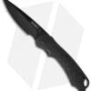 CRKT Lerch Moxie Knife Black Spring Assisted Folder (3.29" Black Plain) 1100 -Cutting Edge Cutlery Knives Store crkt 1100 moxie black