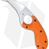 CRKT Kommer Bear Claw Fixed Blade Knife Orange (2.375" Satin) 2510ER 2 CRKT Kommer Bear Claw Fixed Blade Knife Orange (2.375" Satin) 2510ER -Cutting Edge Cutlery Knives Store crkt 2510er orange bear claw