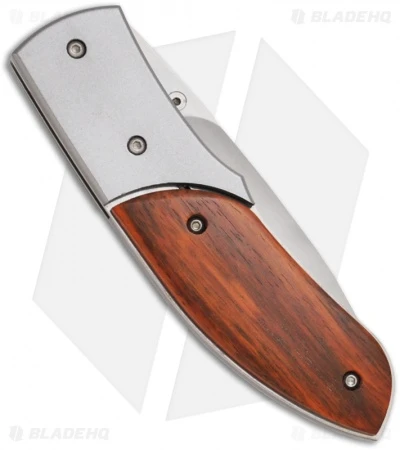 CRKT Kommer 30-30 Cocobolo Folding Knife (3" Satin Plain) 2865W 4 CRKT Kommer 30-30 Cocobolo Folding Knife (3" Satin Plain) 2865W - Image 2