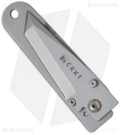 CRKT Ed Halligan K.I.S.S. Tanto Frame Lock Knife (2.25" Bead Blast Serr) 5510 7 CRKT Ed Halligan K.I.S.S. Tanto Frame Lock Knife (2.25" Bead Blast Serr) 5510 -Cutting Edge Cutlery Knives Store crkt 5500 kiss front closed