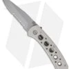 CRKT 14K Summit Mt. Rainier Liner Lock Knife (2.875" Bead Blast Serr) 6612N -Cutting Edge Cutlery Knives Store crkt 6612n mt rainier