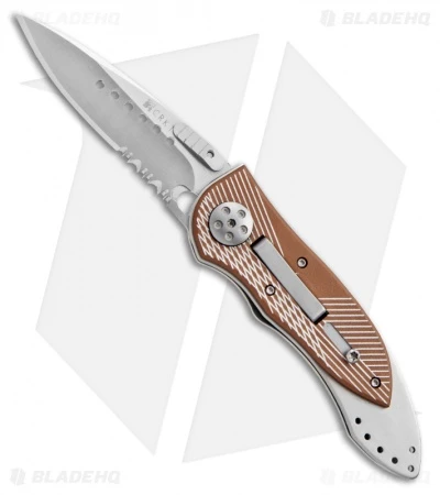 CRKT Elishewitz E-Lock 7333 Automatic Conversion (2.75" Satin Serr) 3 CRKT Elishewitz E-Lock 7333 Automatic Conversion (2.75" Satin Serr)
