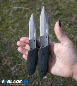 CRKT Russ Kommer Fulcrum 2 Folding Knife GRN (3.18" Gray) 7435 -Cutting Edge Cutlery Knives Store crkt fulcrum 2 size comparison hand dl