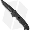 CRKT Hammond Cruiser Liner Lock Knife (3.75" Black Serr) 7914KN -Cutting Edge Cutlery Knives Store crkt hammond cruiser 7914kn cm