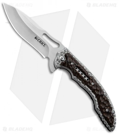 CRKT Ikoma Fossil Frame Lock Knife (3.96" Satin) 5470 3 CRKT Ikoma Fossil Frame Lock Knife (3.96" Satin) 5470