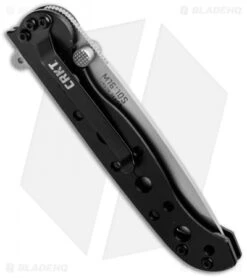 CRKT Carson M16-10S Tanto Flipper Knife + Bottle Opener (3" Bead Blast Serr) 8 CRKT Carson M16-10S Tanto Flipper Knife + Bottle Opener (3" Bead Blast Serr) -Cutting Edge Cutlery Knives Store crkt m16 10s side cm