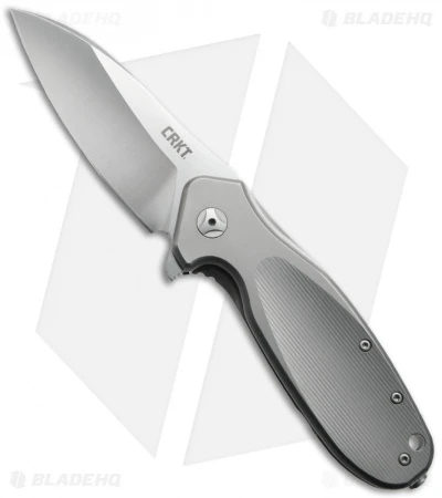 CRKT Ken Onion Hi Jinx Frame Lock Knife Titanium (3.32" Satin) K280TXP 3 CRKT Ken Onion Hi Jinx Frame Lock Knife Titanium (3.32" Satin) K280TXP