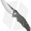 CRKT Ken Onion Outrage Liner Lock Knife Gray Aluminum (3.25" Satin) K320GXP -Cutting Edge Cutlery Knives Store crkt outrage k320gxp cm