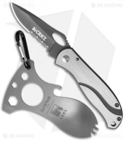 CRKT Pazoda Frame Lock Knife + Eat'N Tool 6490EC
