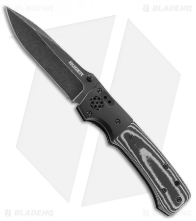 CRKT Ruger Knives All-Cylinders Liner Lock Knife G-10 (4" Black SW) R2001K 3 CRKT Ruger Knives All-Cylinders Liner Lock Knife G-10 (4" Black SW) R2001K