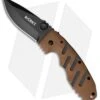 CRKT Ryan Seven Liner Lock Knife Tan (3.5" Black) 6803DZ -Cutting Edge Cutlery Knives Store crkt ryan seven tan black 6803DZ BHQ 43797 dl