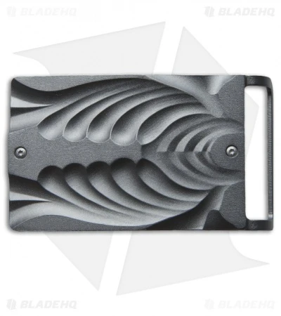 CRKT Tighe Dye Belt Buckle Gray Aluminum 5280BELT 3 CRKT Tighe Dye Belt Buckle Gray Aluminum 5280BELT