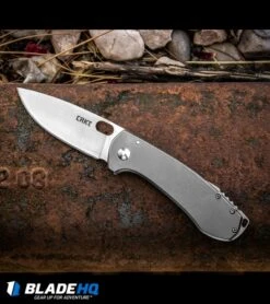 CRKT Vox Amicus Frame Lock Knife SS (3.375" Stonewash) 5445X *Factory Second -Cutting Edge Cutlery Knives Store crkt vox amicus factory second 5445X BHQ 74567 dl